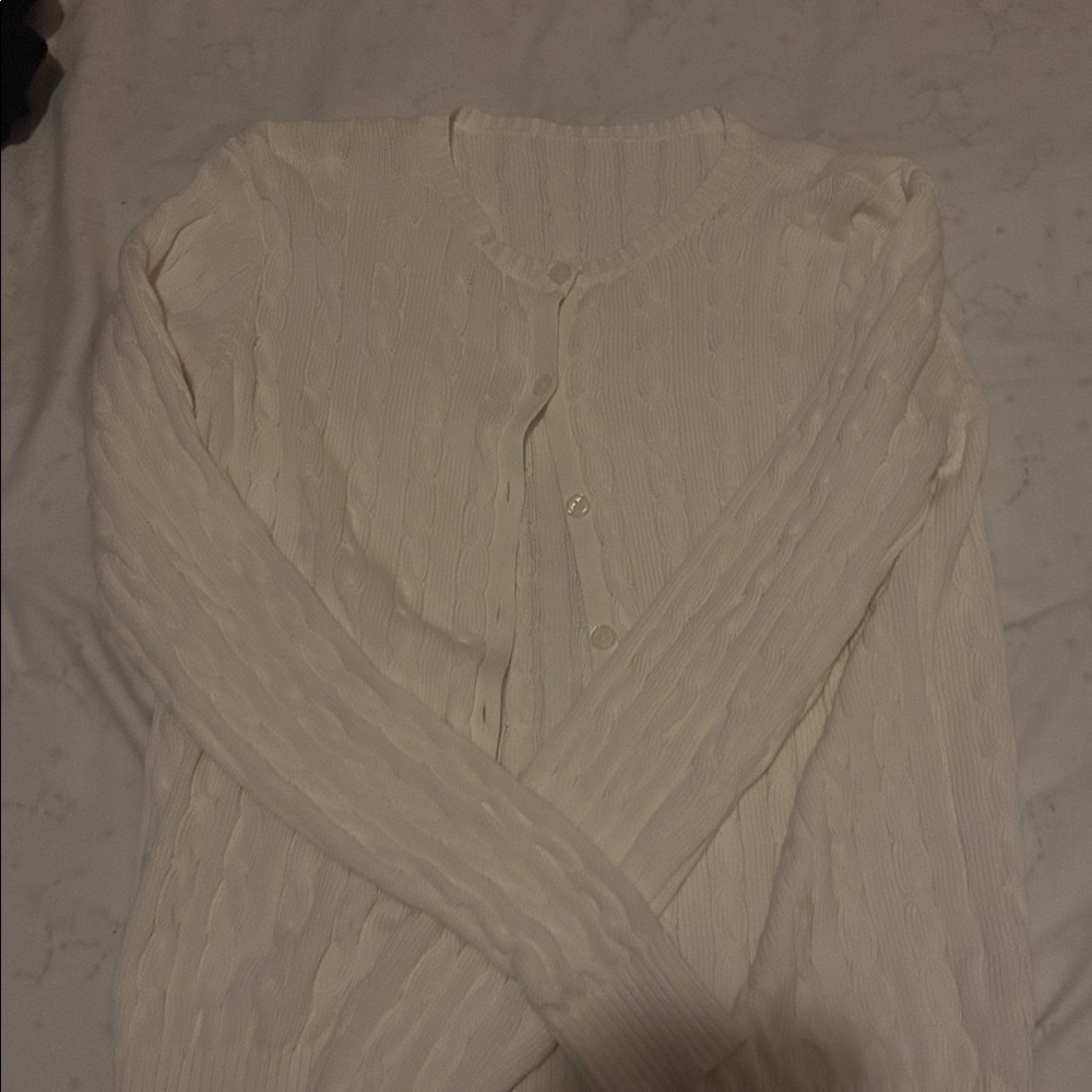 Brandy Melville Cream Cardigan
